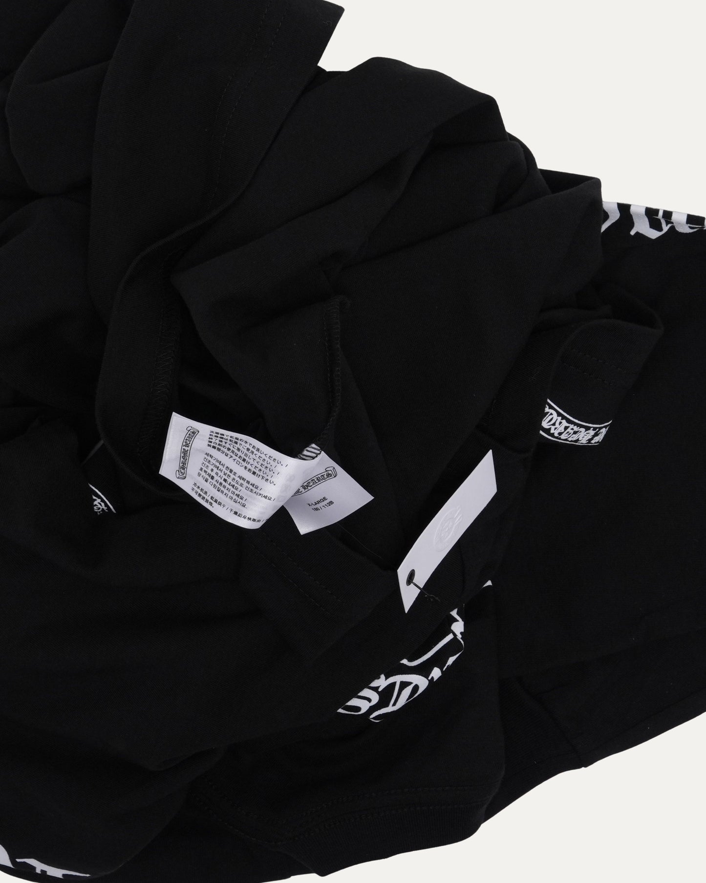 Scroll Logo Spellout Long Sleeve T-Shirt