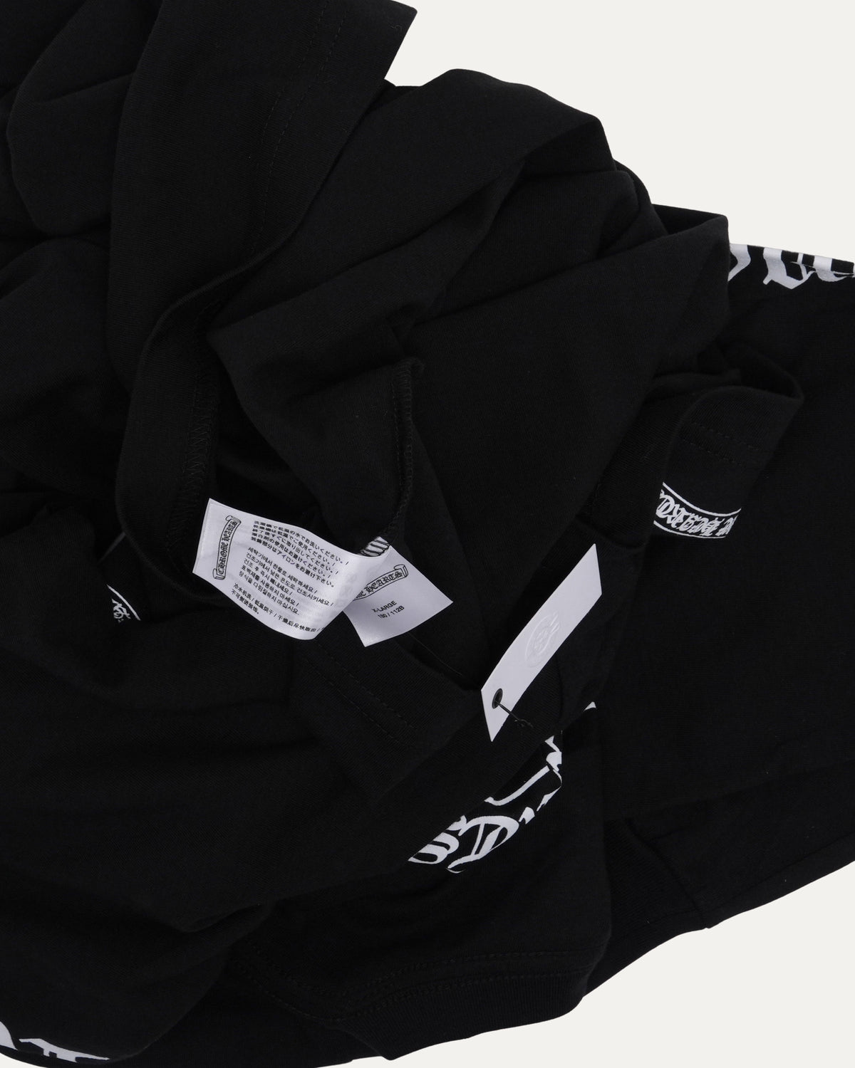 Scroll Logo Spellout Long Sleeve T-Shirt
