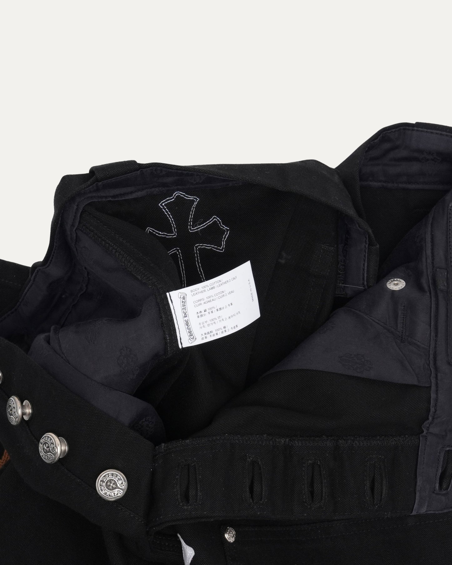 Cross Patch Double Knee Pants