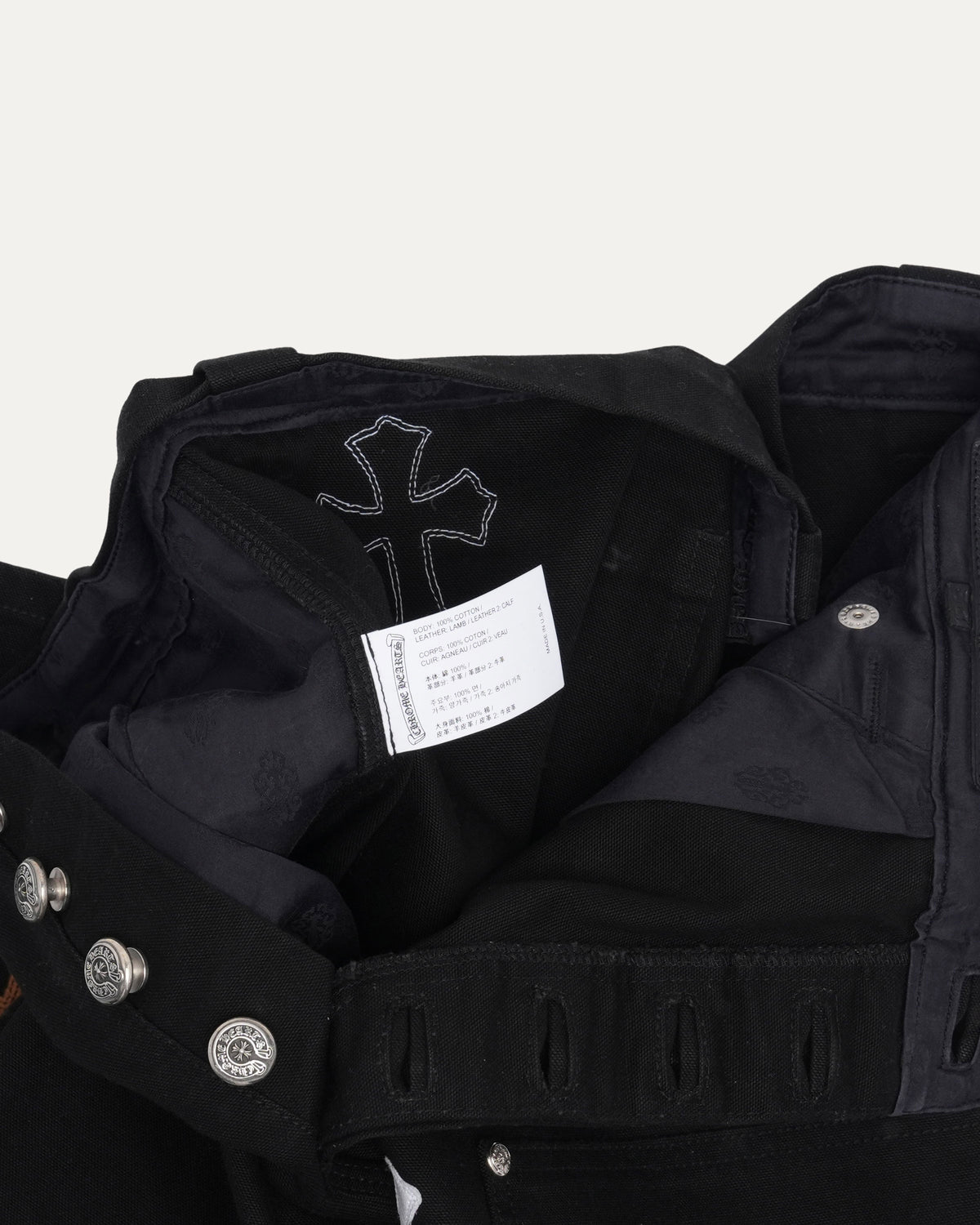 Cross Patch Double Knee Pants