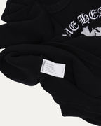 Embroidered Triple Cross Thermal Long Sleeve T-Shirt