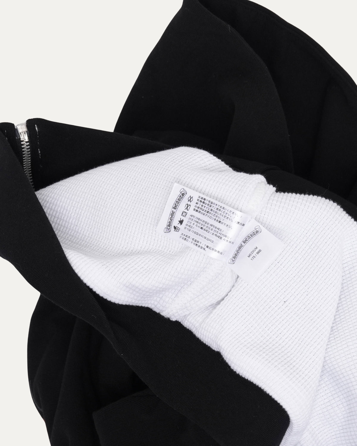 Matty Boy Thermal Lined T Bar Zip Up Hoodie