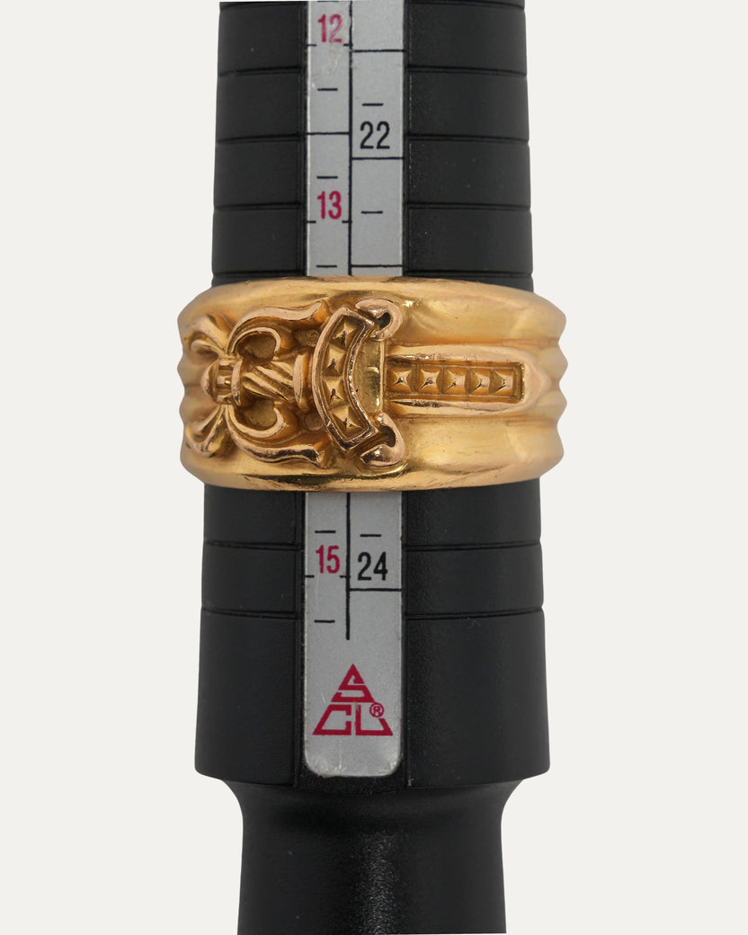 Gold Dagger Ring