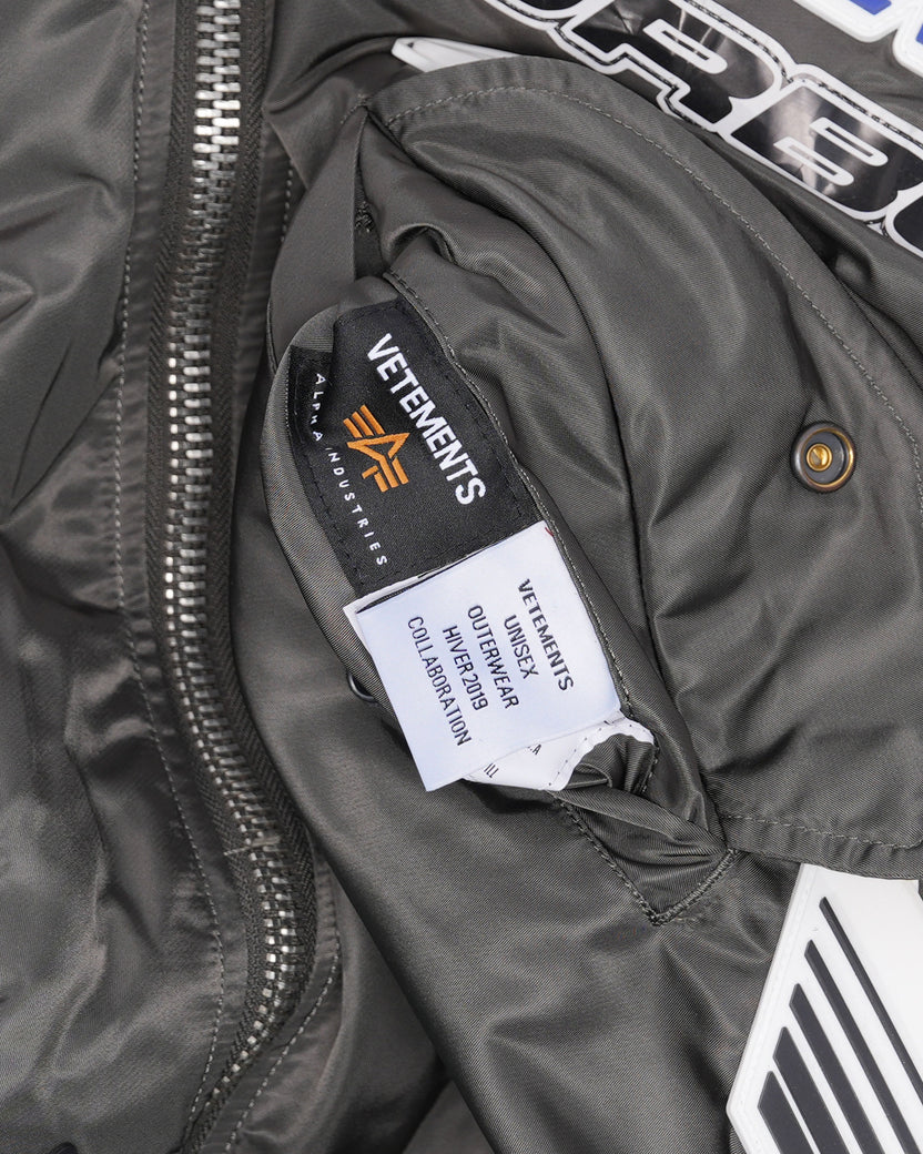 FW19 Alpha Industries Moto Racing Bomber Jacket