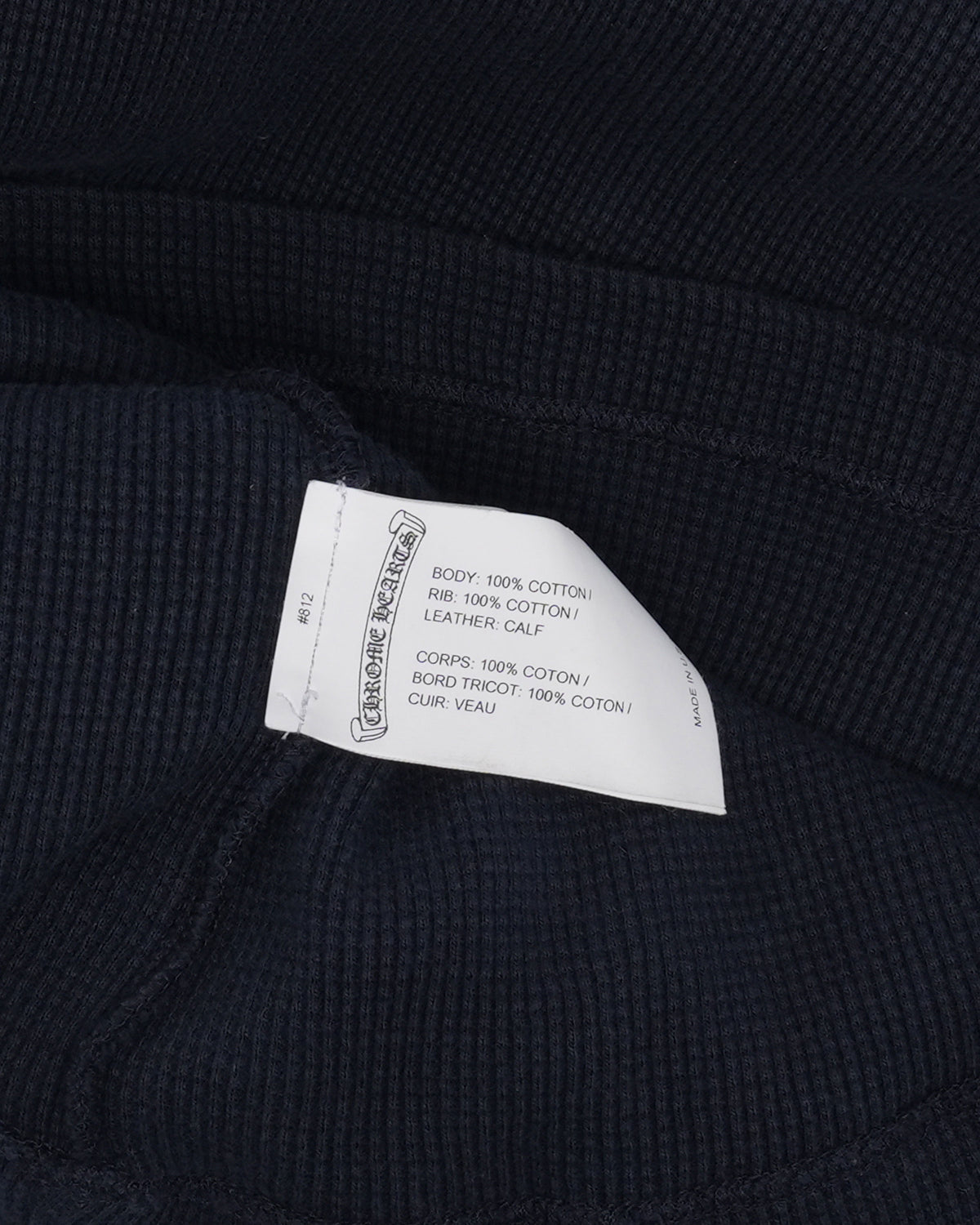 Cross Patch Henley Thermal