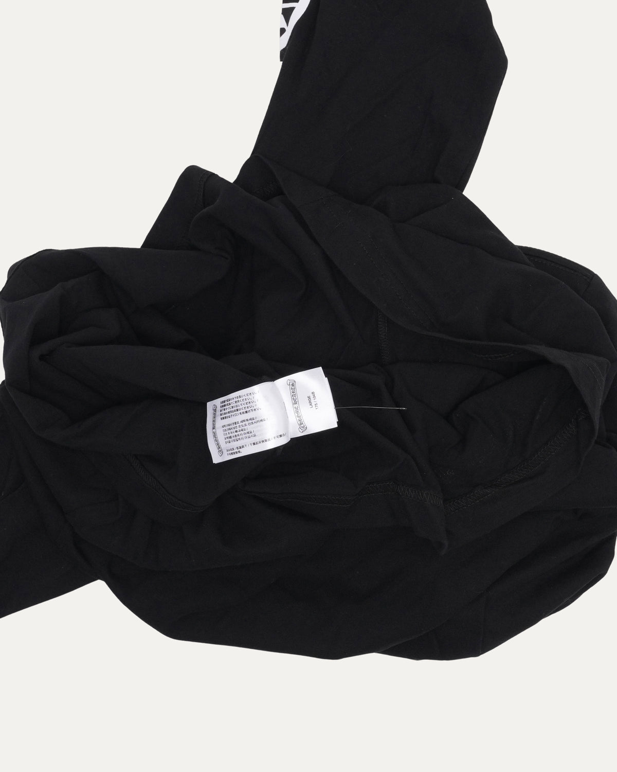 Neck Logo Long Sleeve Pocket T-Shirt