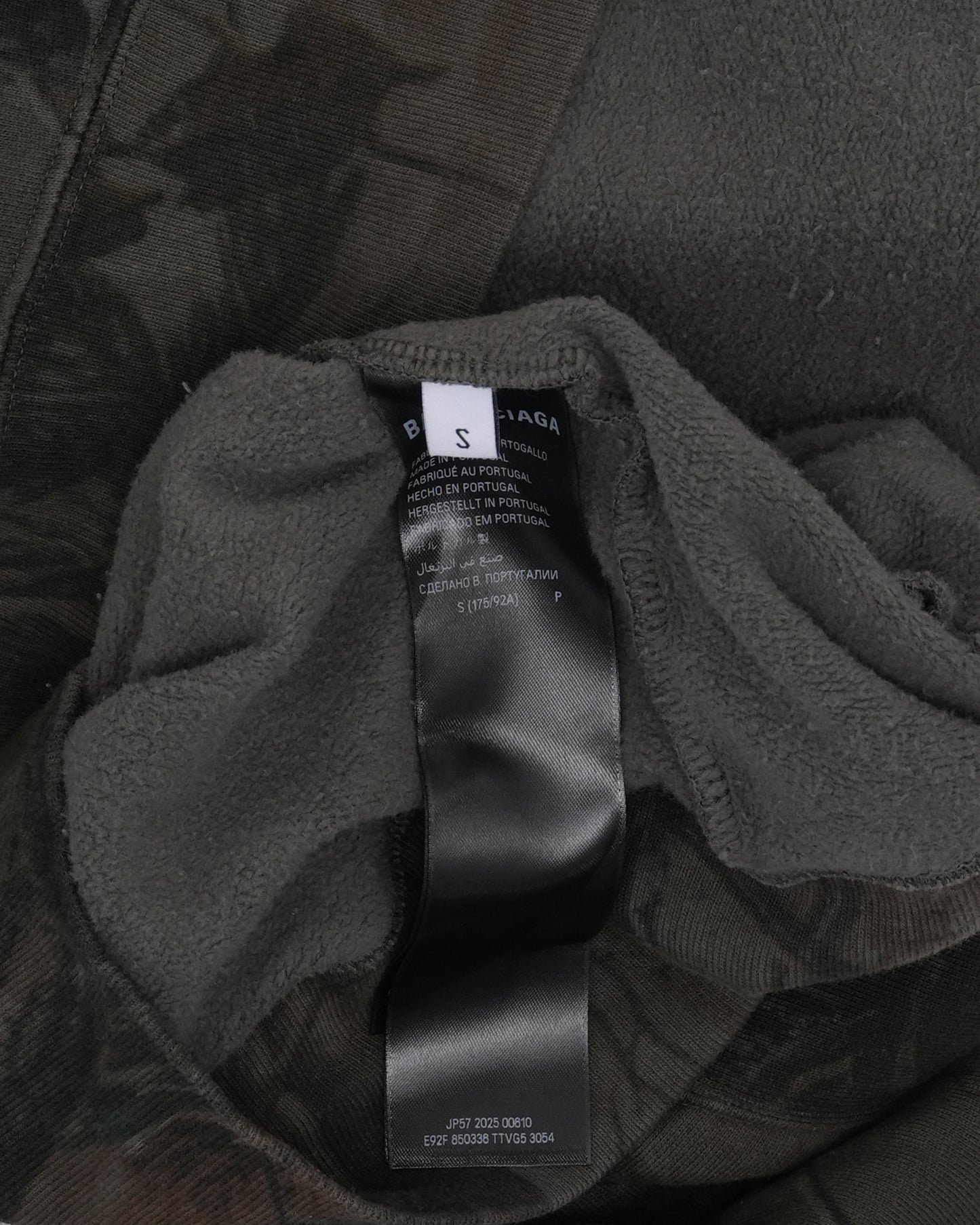 Camouflage Zip Up Hoodie