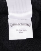 Embroidered Plus Cross Wool Beanie