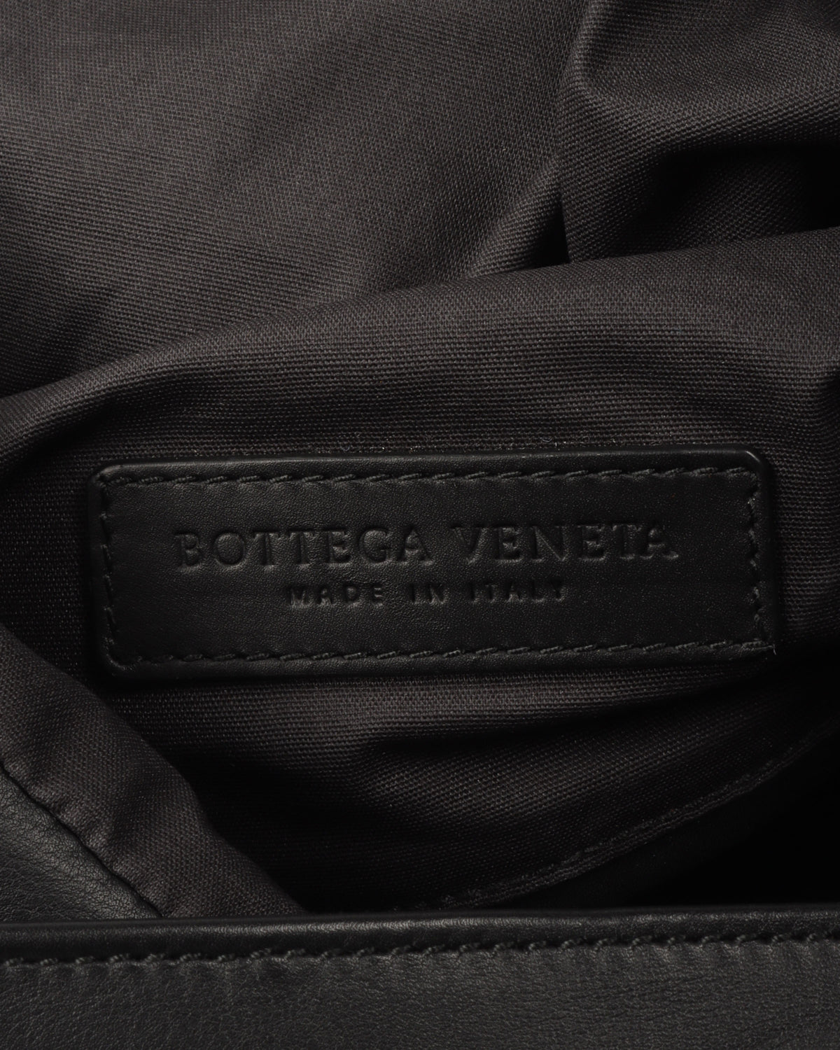 Fold Over Perforated Leather Shoulder Bag