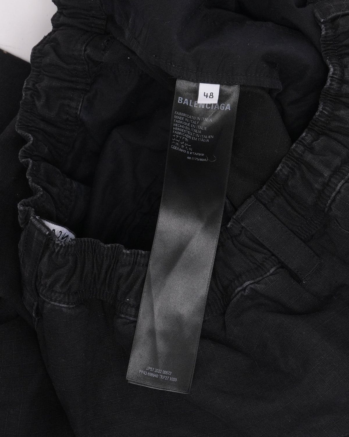 Distressed Baggy Cargo Carpenter Pants