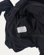 Patchwork Tent Zip Front Studio Shirt