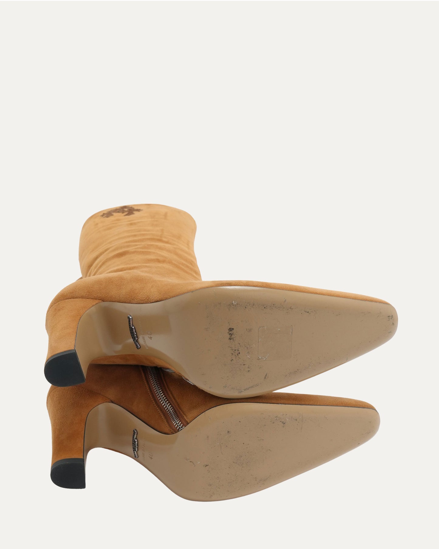 Suede Sugar Jones Cross Patch Boots
