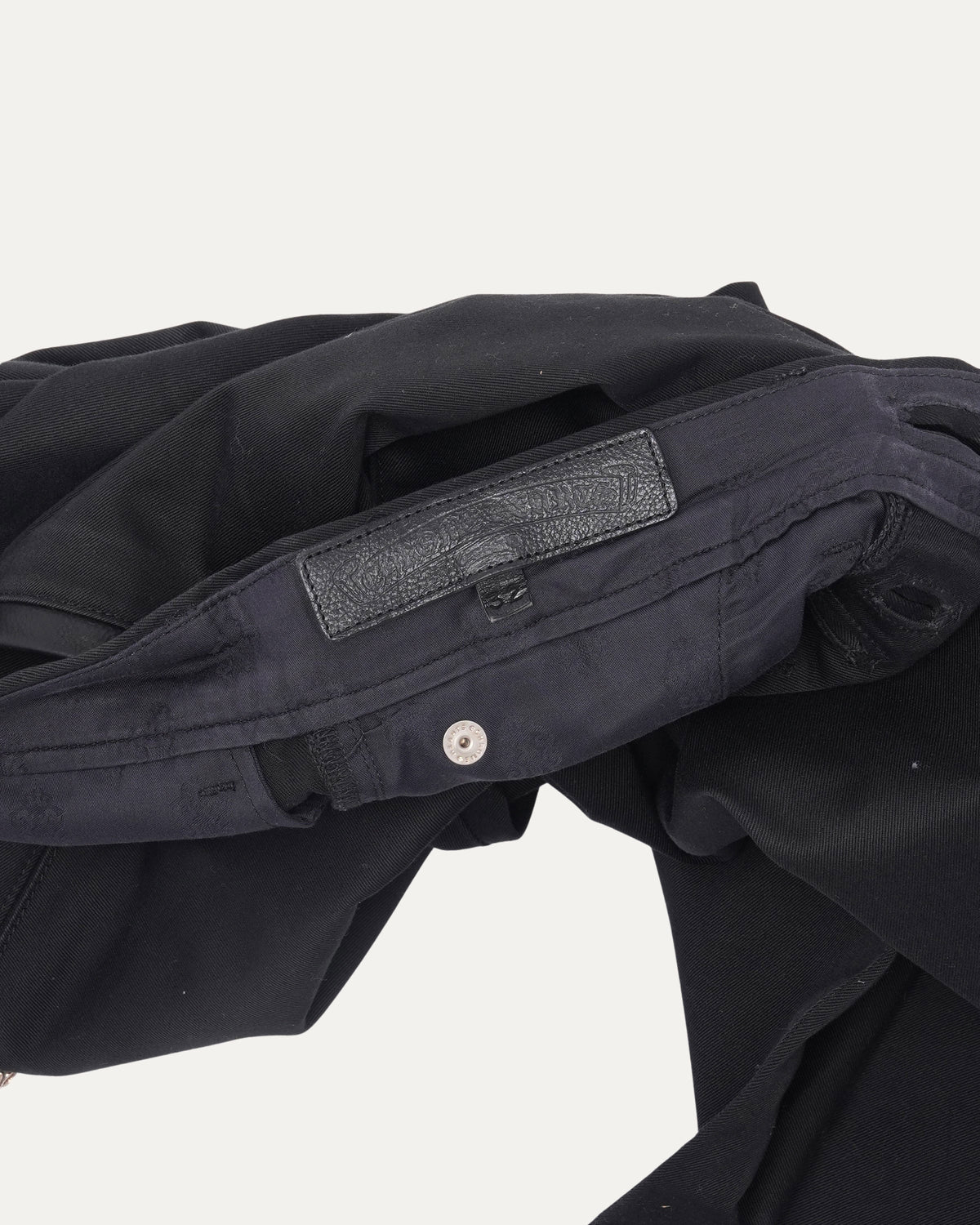 Raw Hem Chino Pants