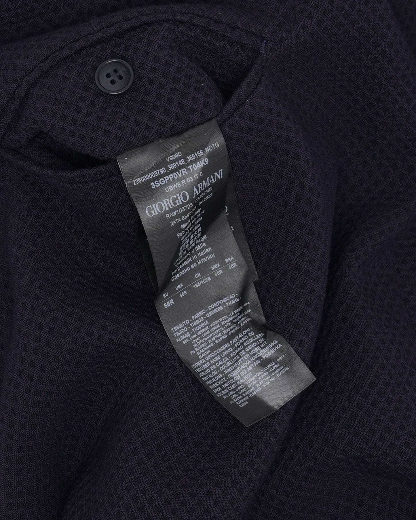 Seersucker Pleated-Waist Chino Pants