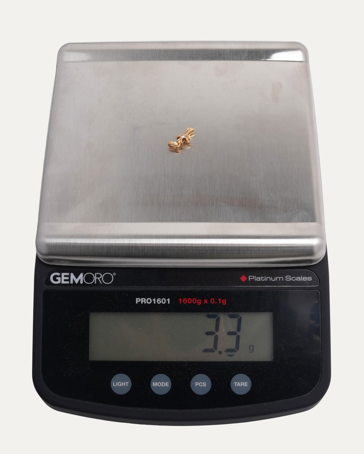 Gold Diamond Baby Fat Pendant