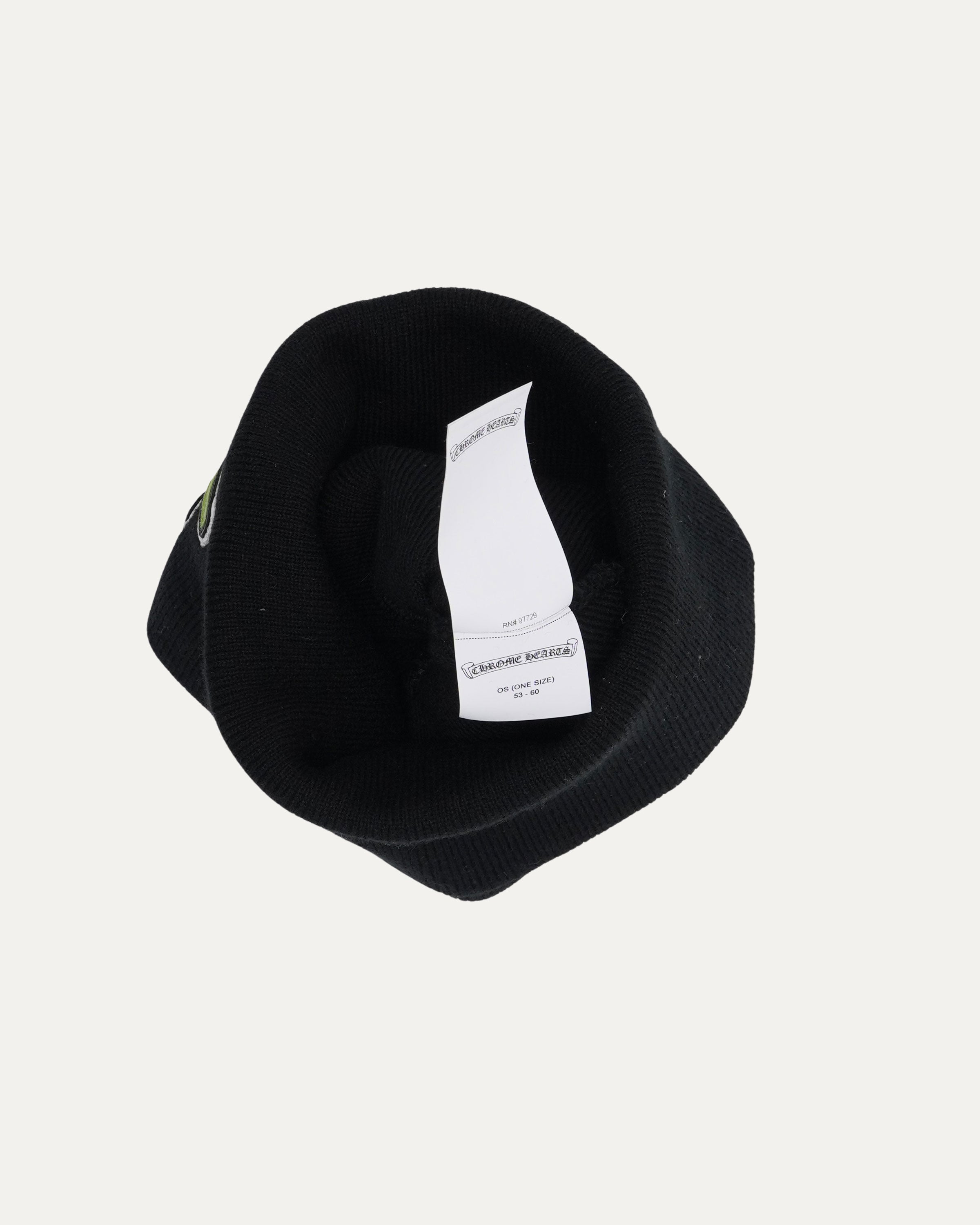 帽子 chromehearts matty boy sex patch beanie Chrome Hearts Matty Boy Sex Beanie Black - FW21 - US