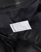 Fleur Knee Leather Carpenter Pants
