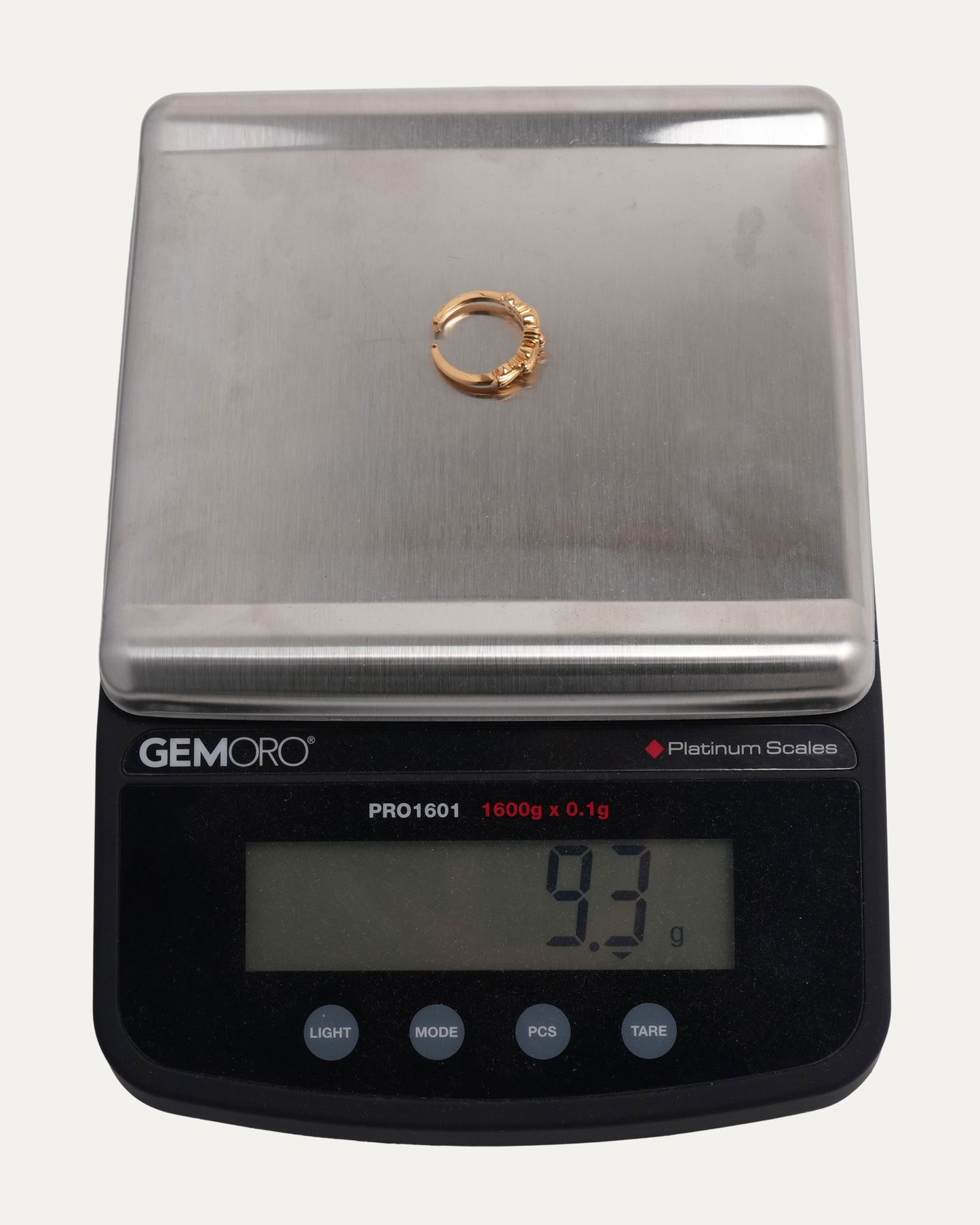 Gold Mini Double Floral Ring