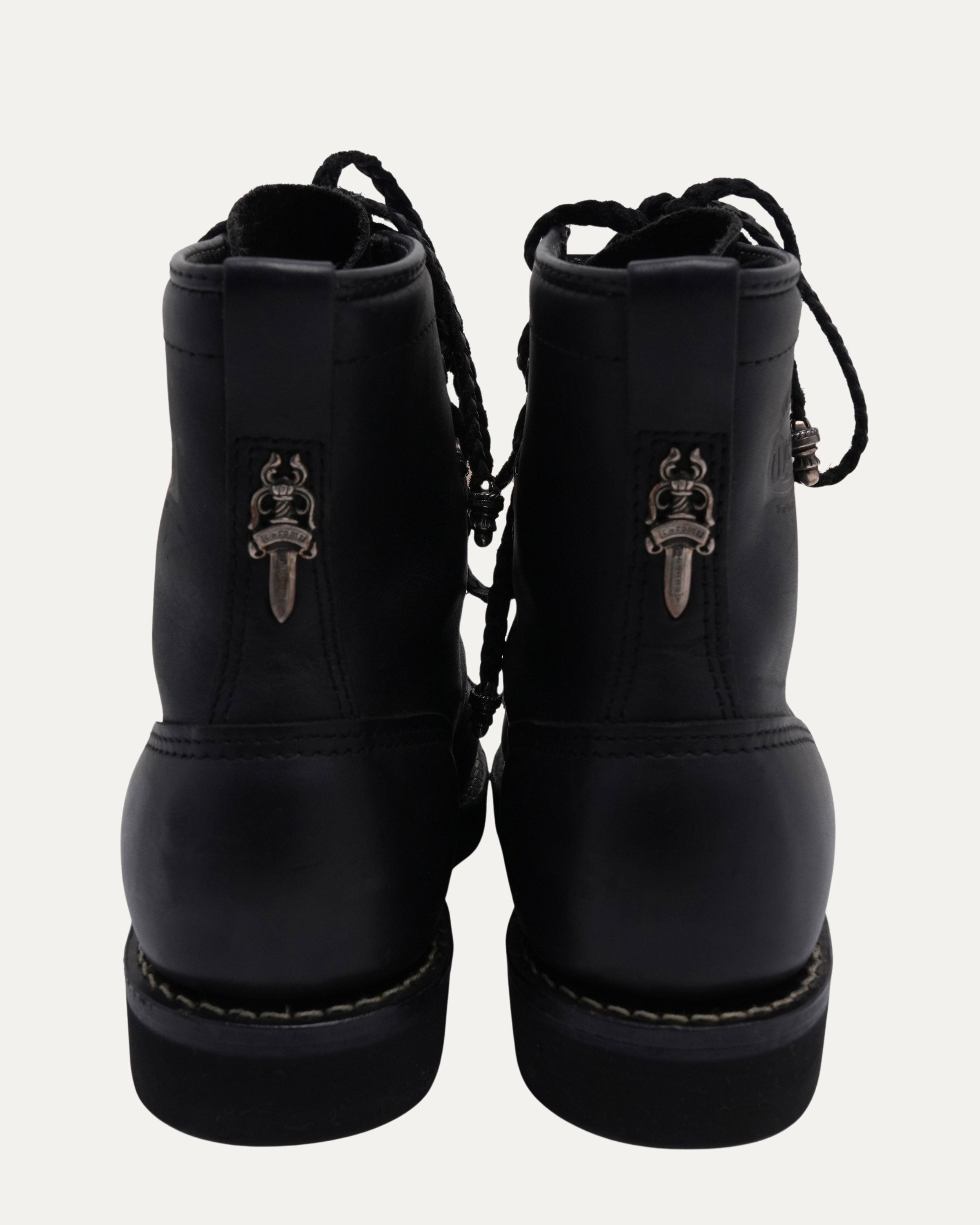 Chrome Hearts Wesco Fireman Front Zip Boots – Justin Reed