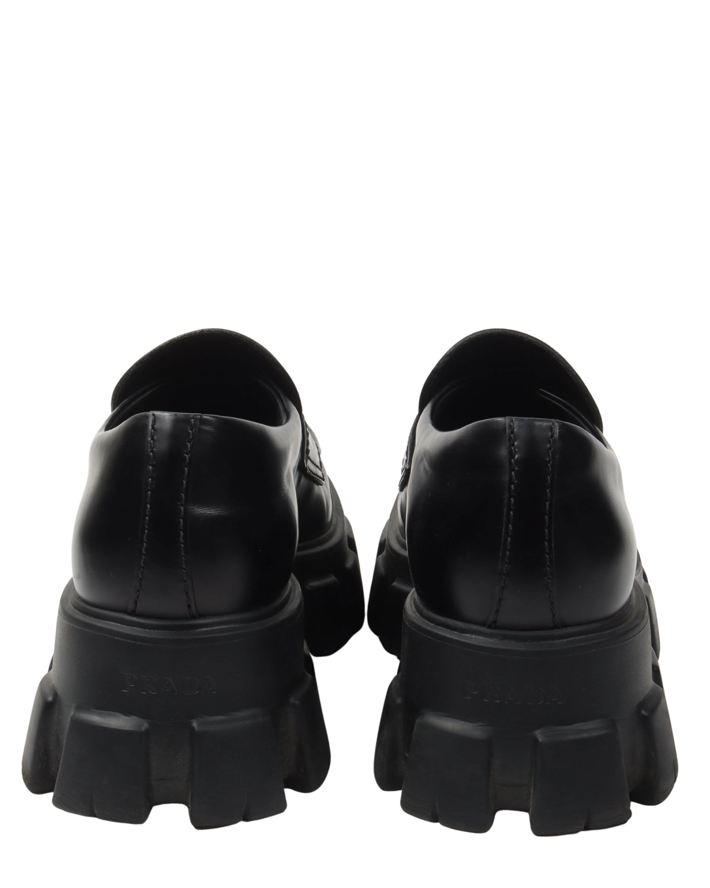 Monolith Brushed Leather Loafers