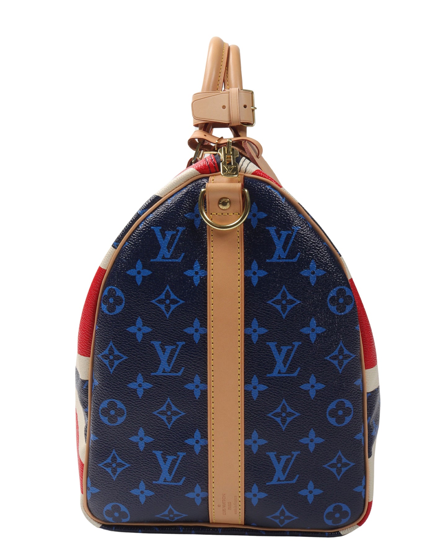 Monogram Union Jack Keepall Bandouliere Bag (20 Made)