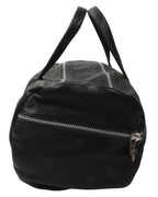 Large Embellished Fleur Duffle Bag