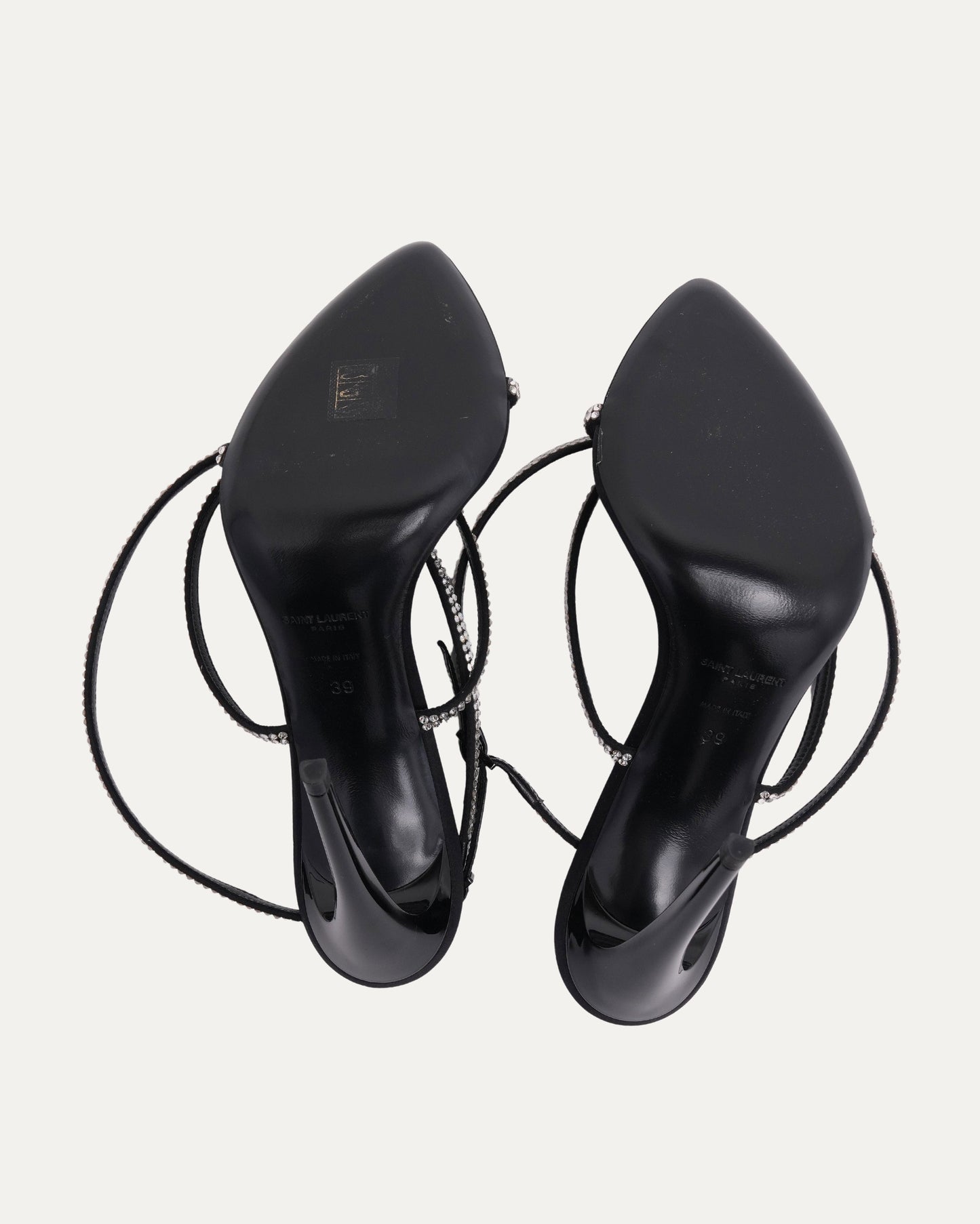 110mm Satine Crepe Sandals