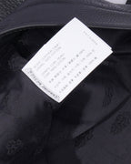 Cross Patch Leather Pants