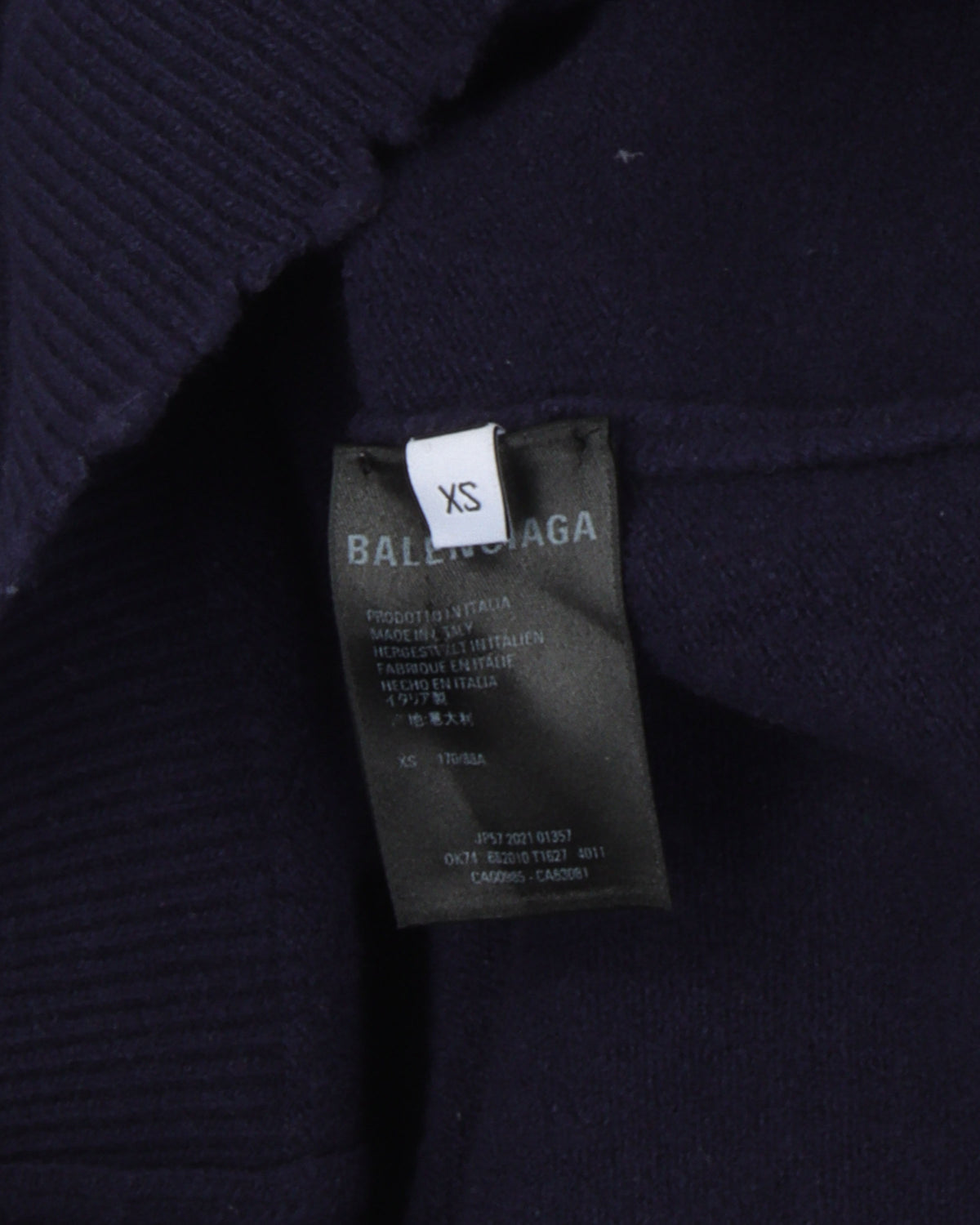 Double B Raw Hem Sweater