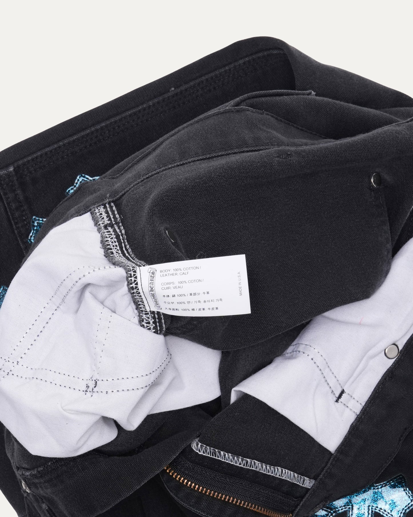 St. Barth Exclusive Carhartt Cross Patch Double Knee Carpenter Pants