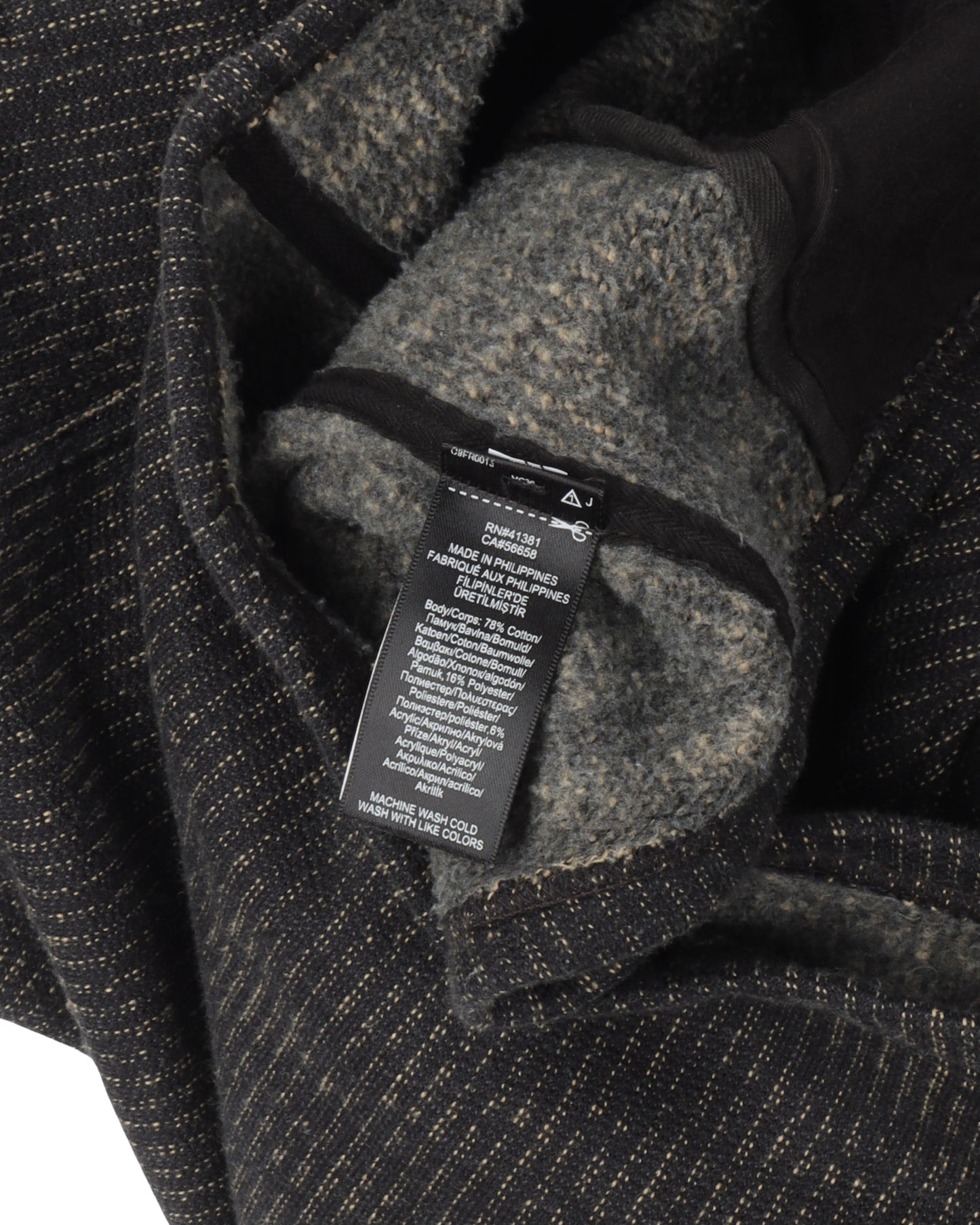 Striped Knit Chore Jacket