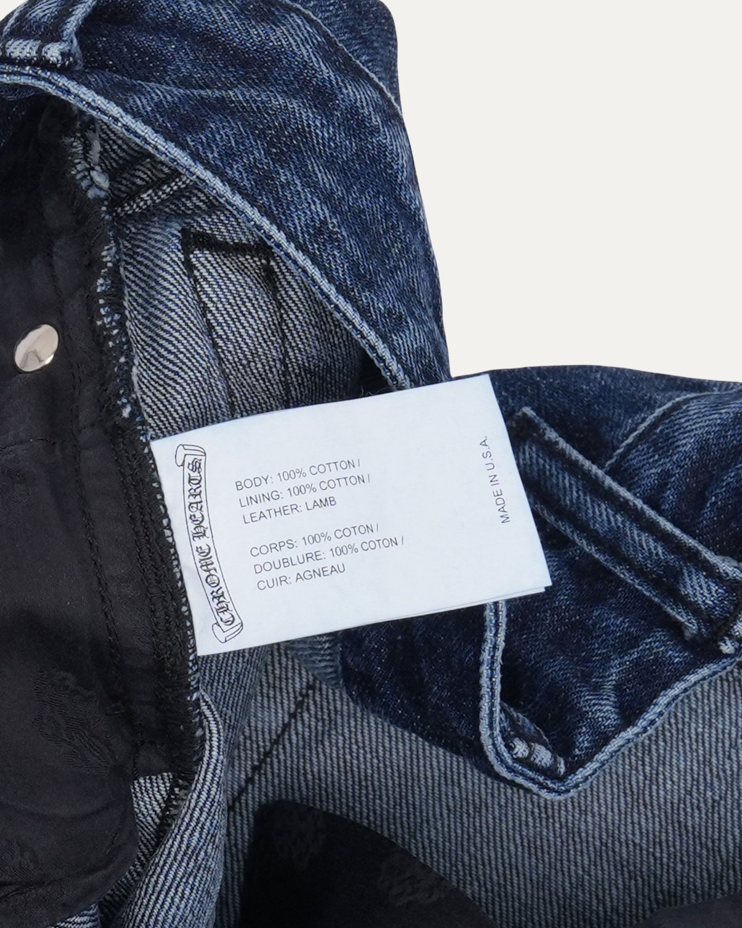 Turbo Diesel Cross Patch Jean Shorts