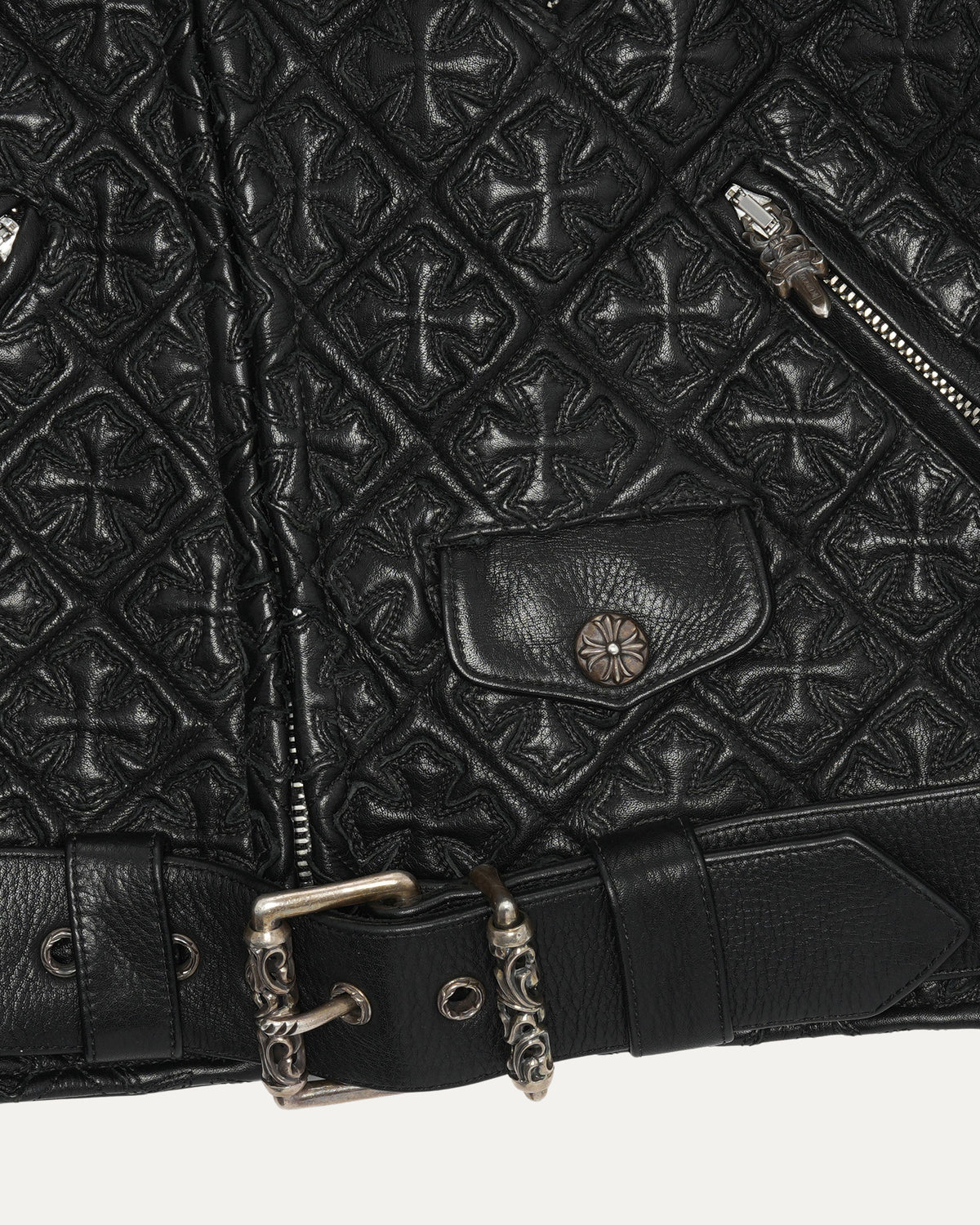 JJ Dean Mathematical Leather Jacket