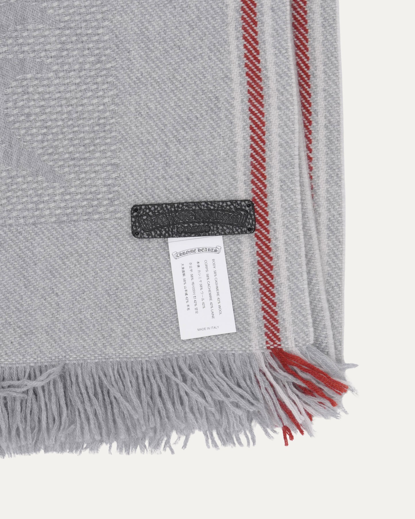 Spell Out Cashmere Blanket