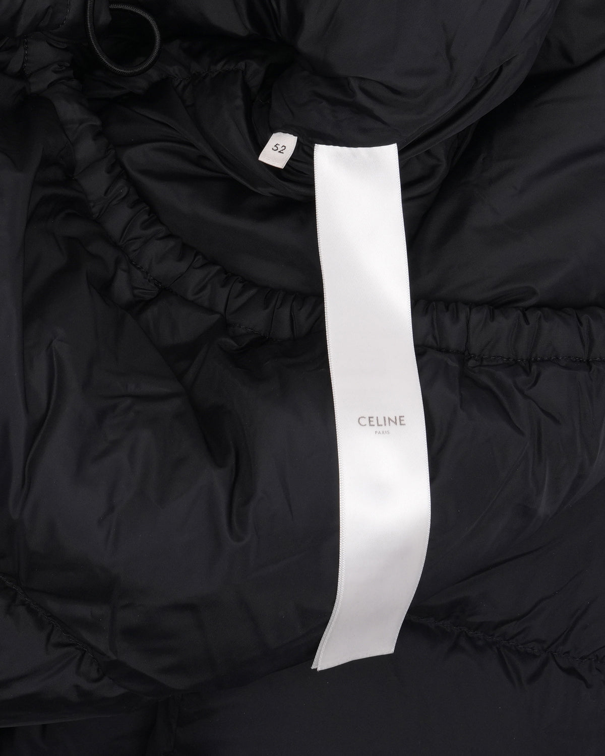 Nylon Logo Down Puffer Jacket