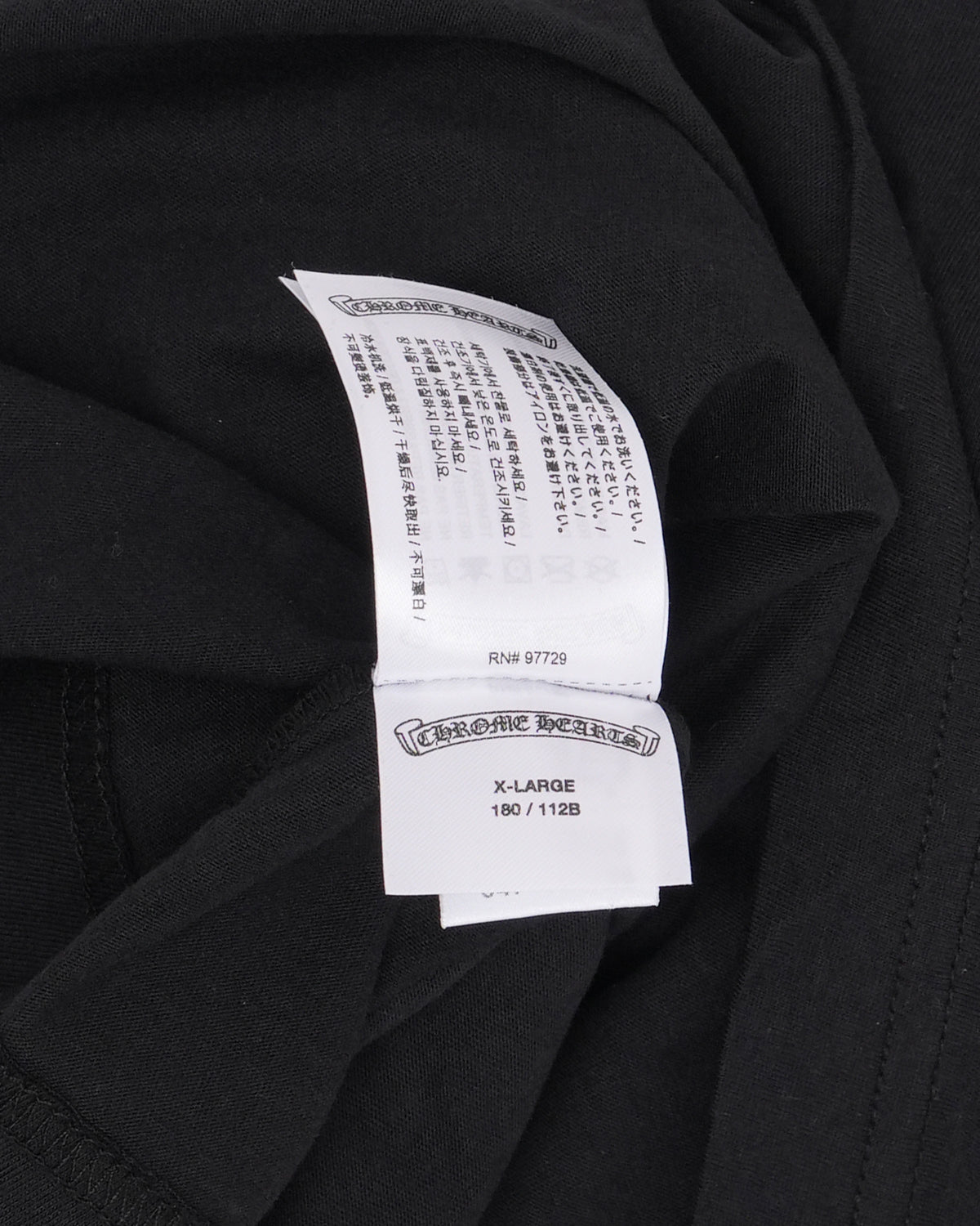 Scroll Logo Long Sleeve Pocket T-Shirt