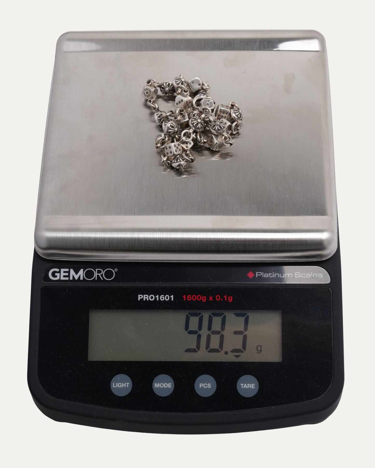 Dice and Plus Ball Necklace