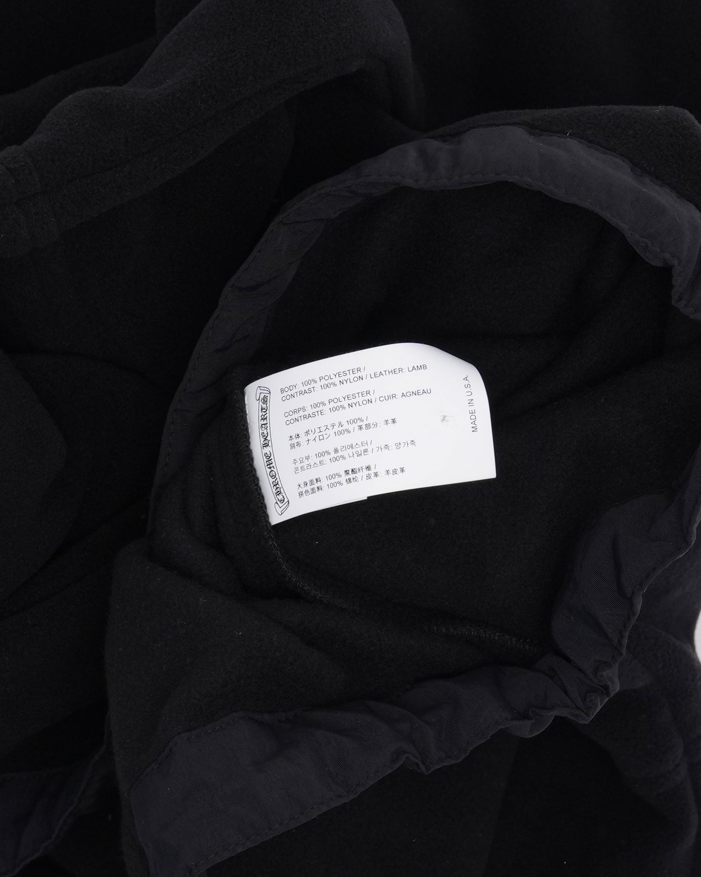 Fleece Plus Cross Patch Hoodie