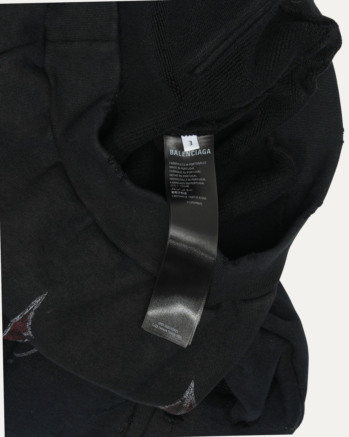 FW23 Paris Moon Zip-Up Hoodie