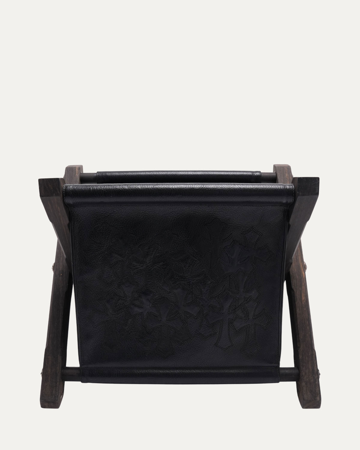 Leather Cross Patch Magazine Holder