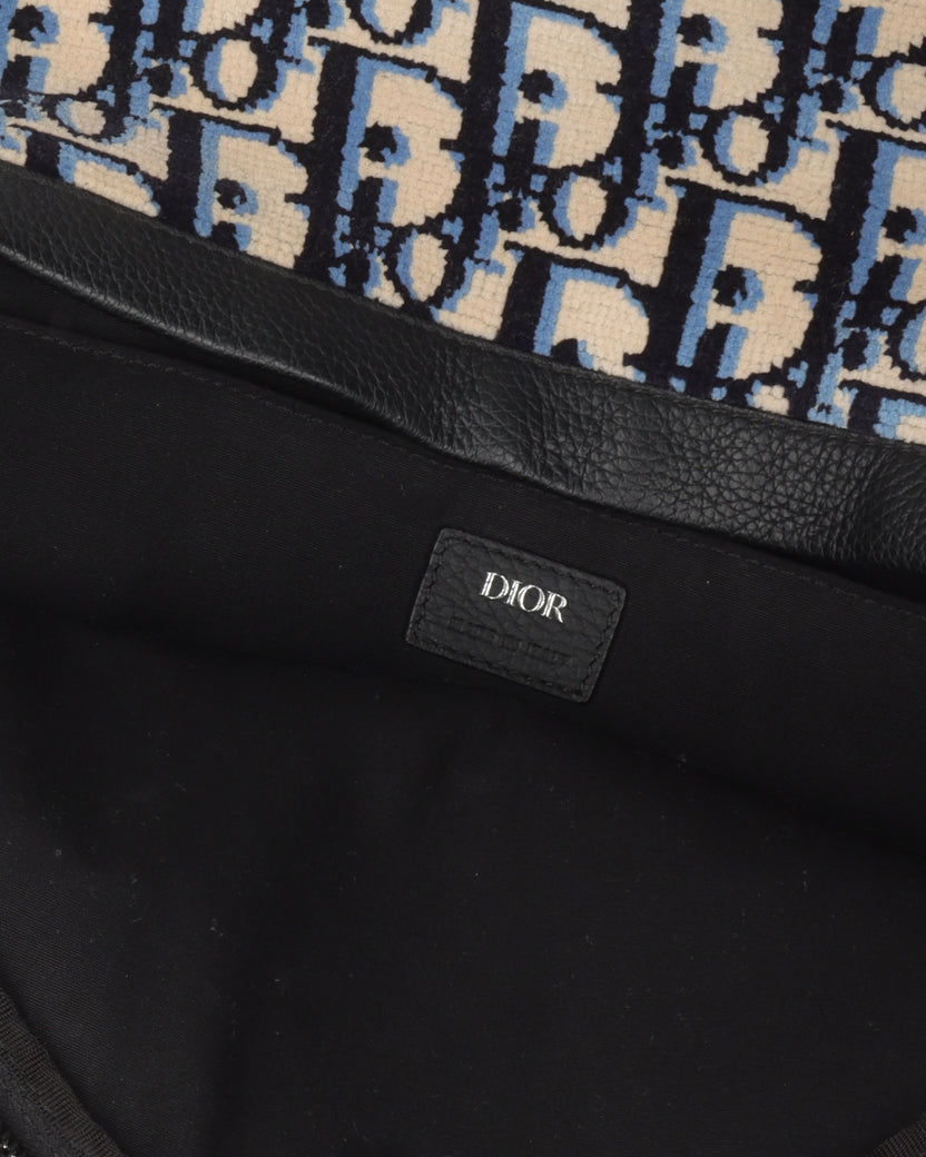 Knit Monogram Backpack