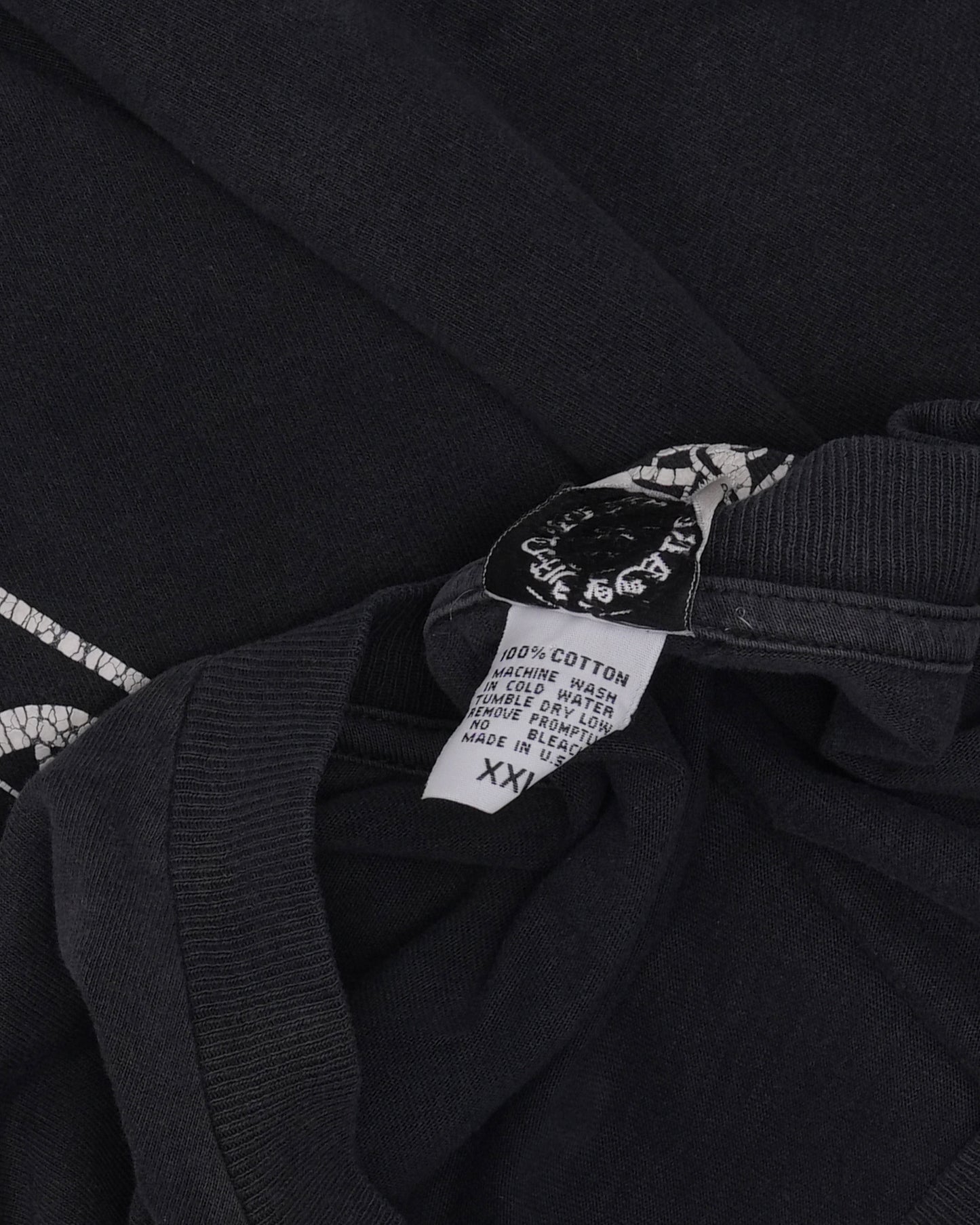 Vintage Tattoo Print Multi Motif Long Sleeve T-Shirt