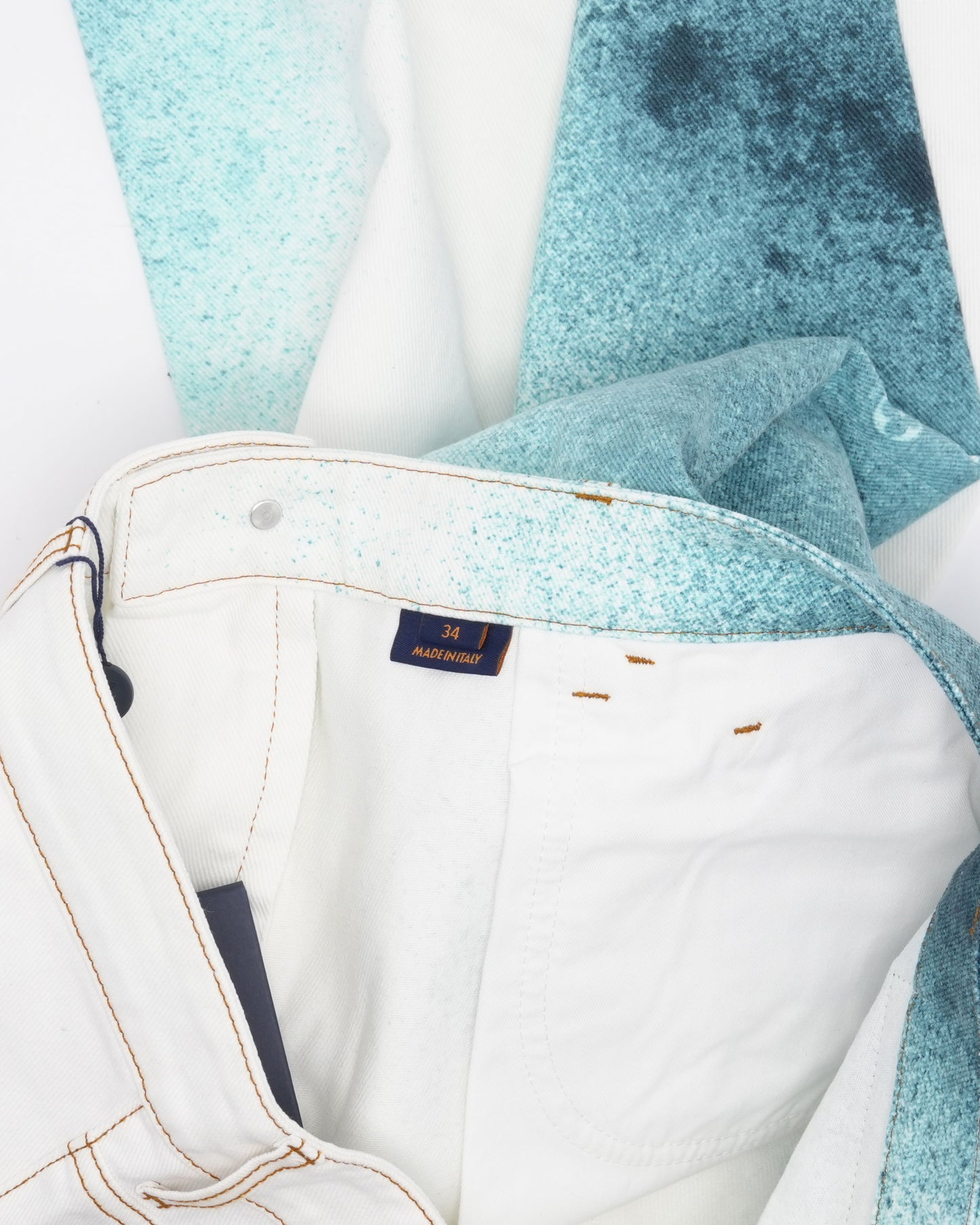 Spray Monogram Jeans