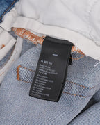 Distressed Repaired MX1 Jeans