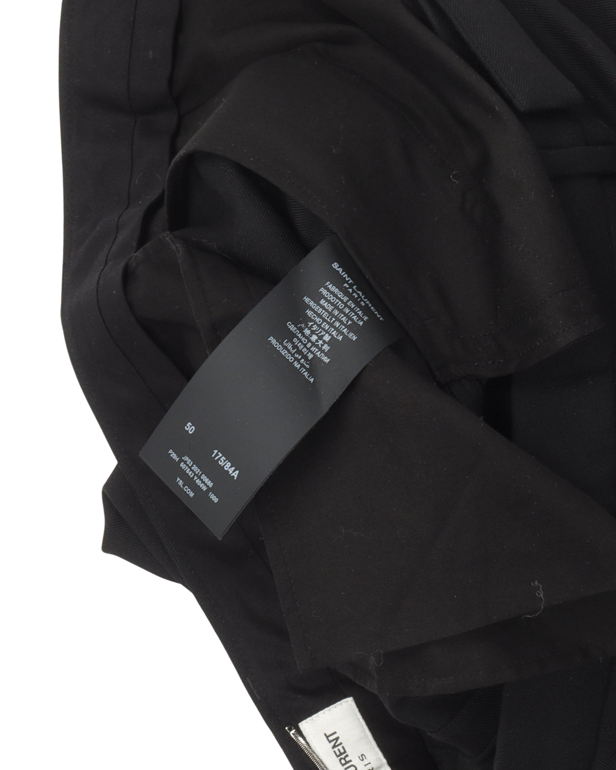 Wool Pleated Trousers