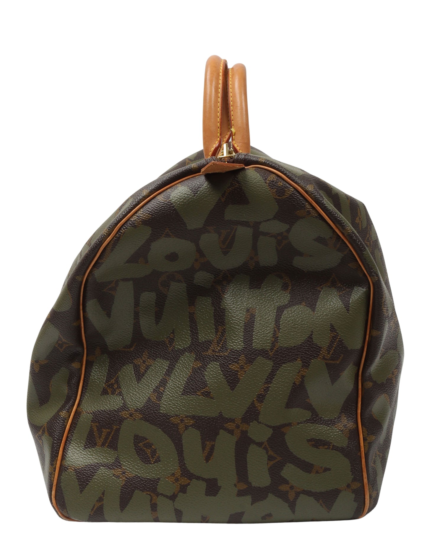 Stephen Sprouse Graffiti Keepall 50 Khaki