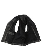 Le Fleur Western Leather Vest