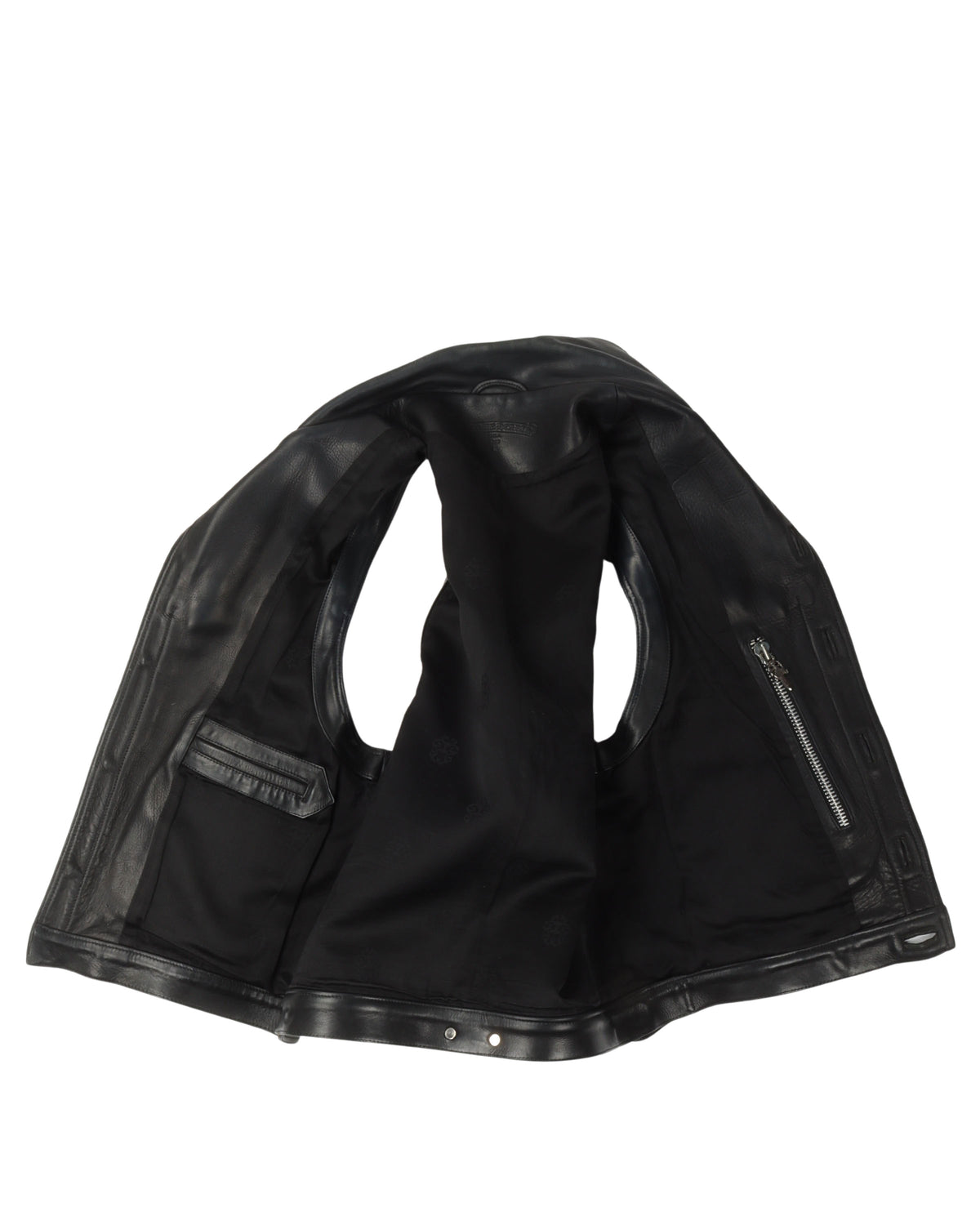Le Fleur Western Leather Vest