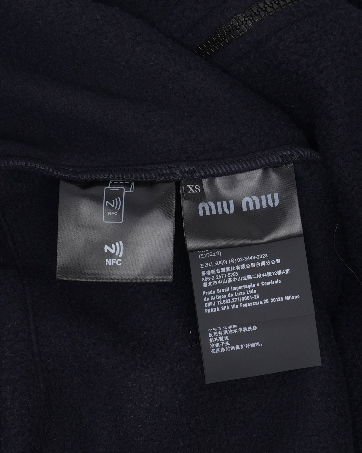 Cotton Fleece Zipper Hoodie