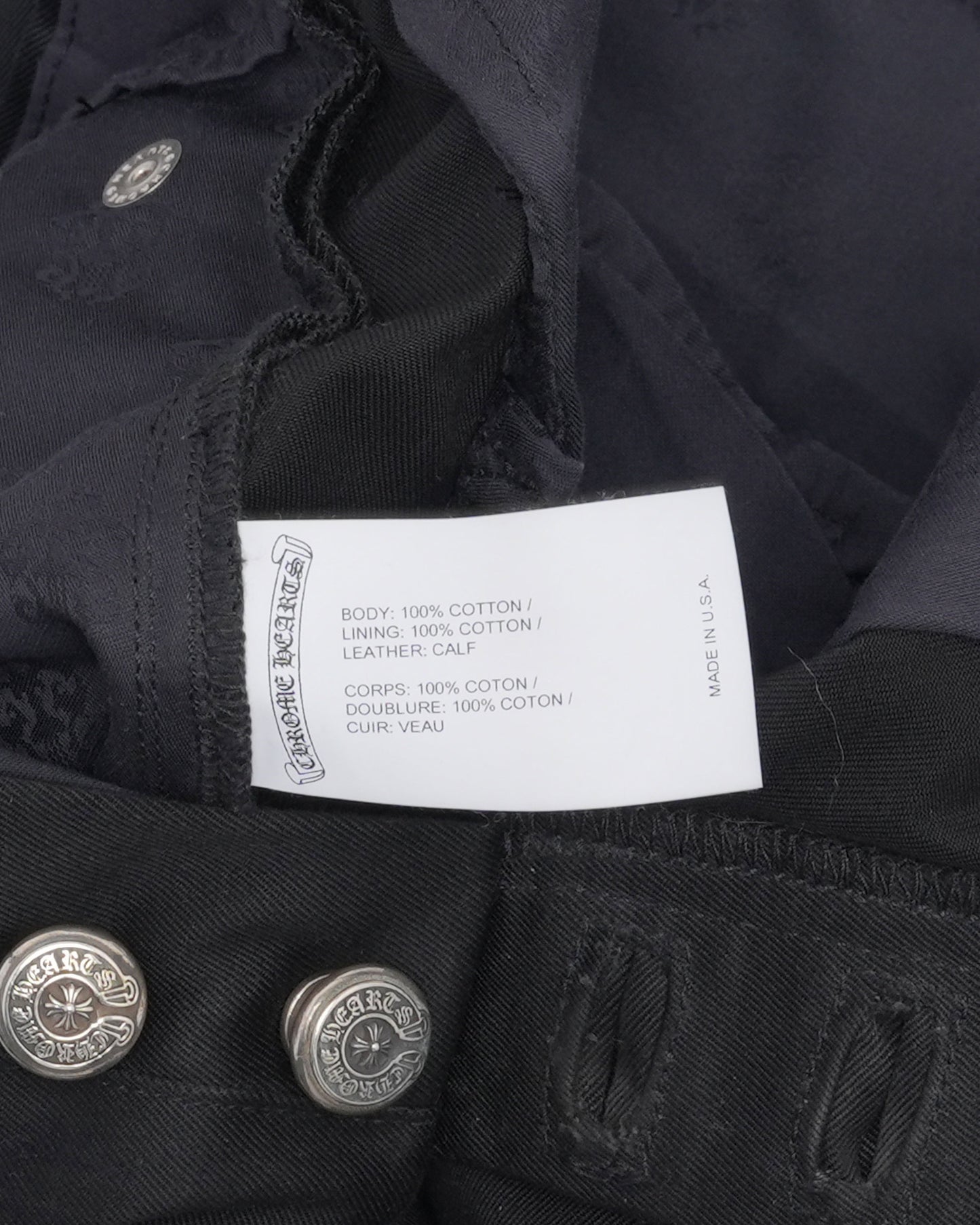 Cross Patch Chino Pants